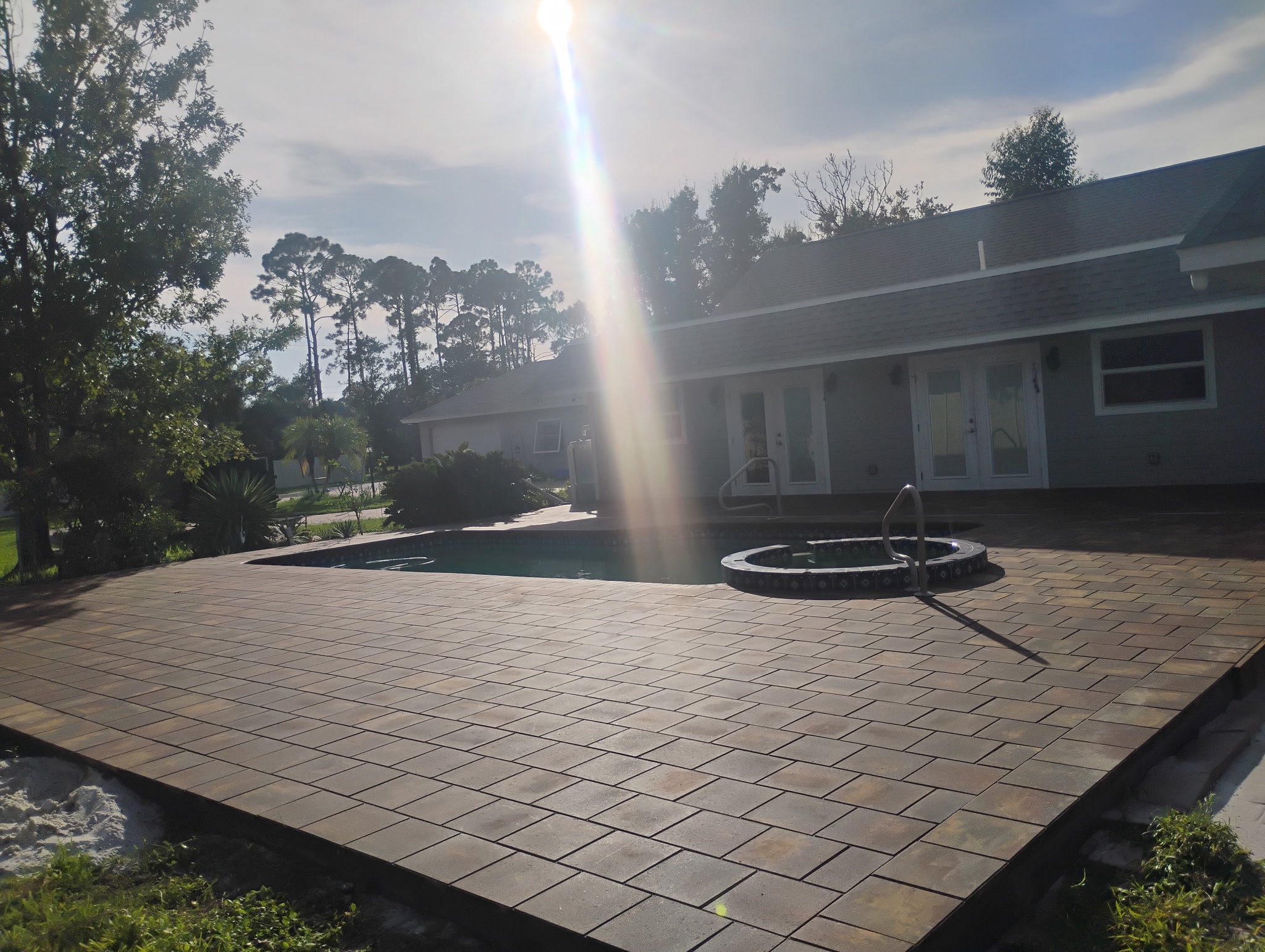 after pavers